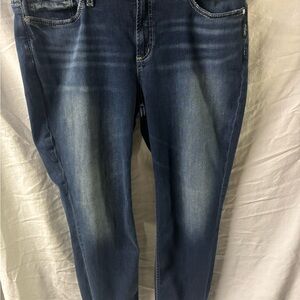 Silver Jeans Women's Blue Washed Skinny Jeans
